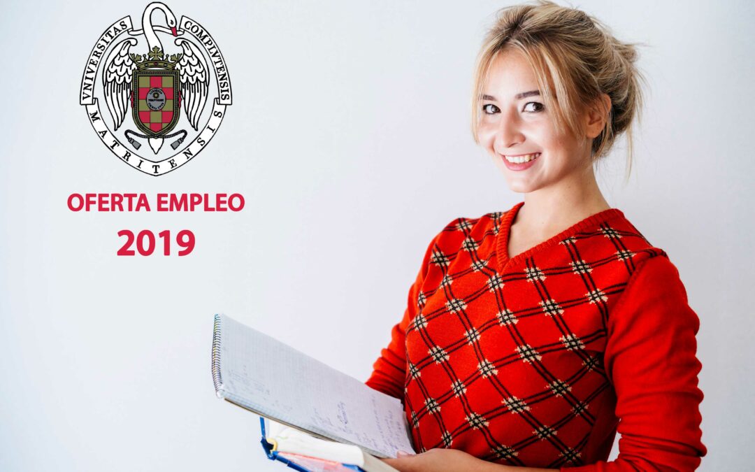 Oferta empleo 2019 Universidad Complutense