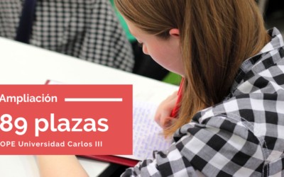 Amplían en 89 plazas la OPE de la Universidad Carlos III
