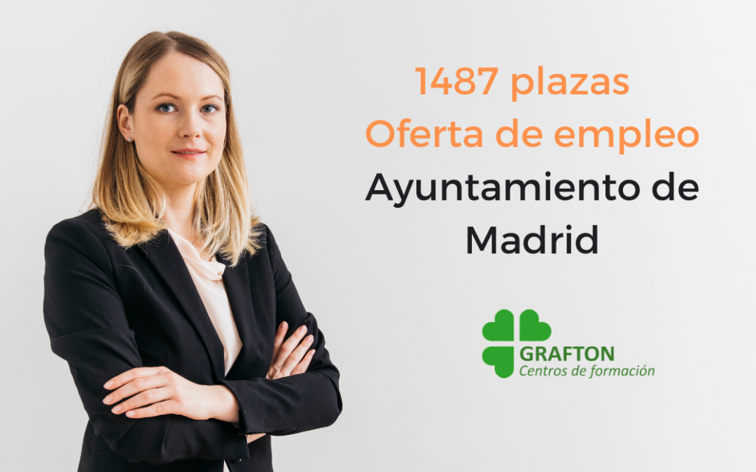 Oferta de empleo del Ayuntamiento de Madrid 2020