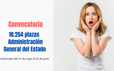 El Estado publica la convocatoria para cubrir 10.254 plazas