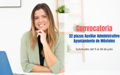 Convocatoria Auxiliar Administrativo Ayuntamiento de Móstoles