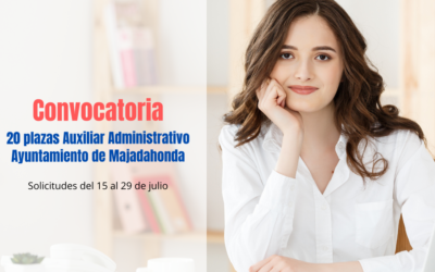 Convocatoria Auxiliar Administrativo Ayuntamiento de Majadahonda