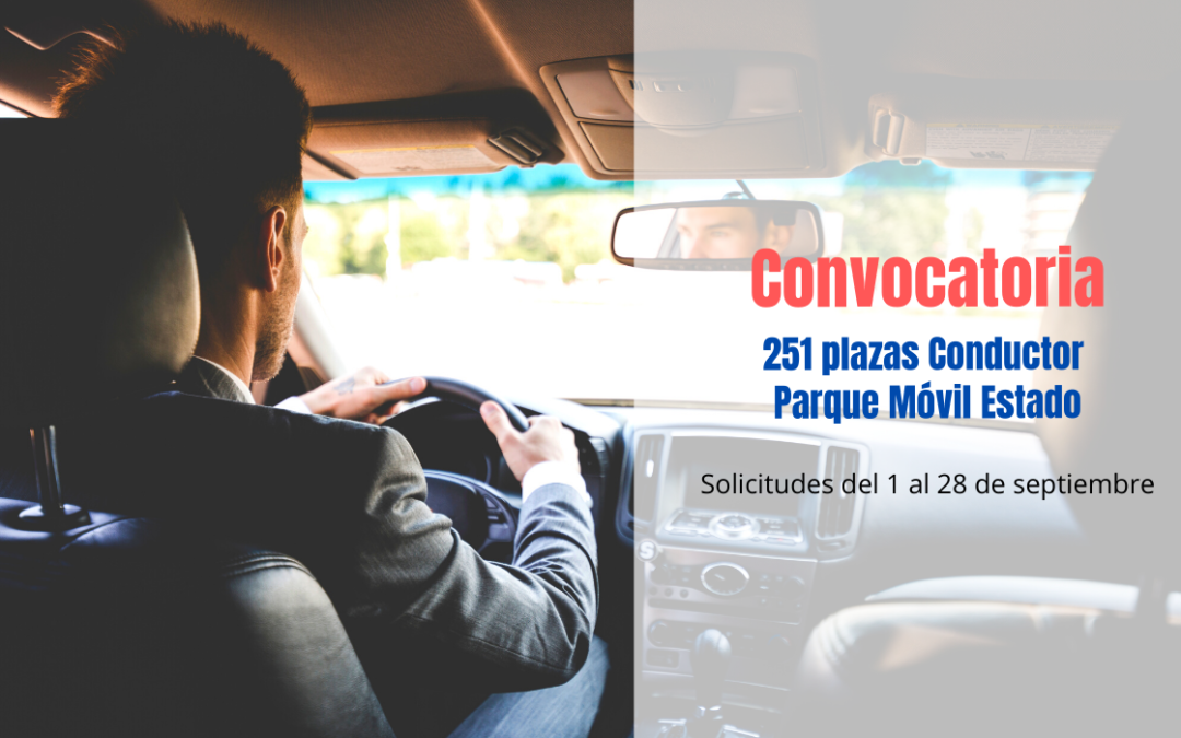 Convocatoria Parque Móvil del Estado