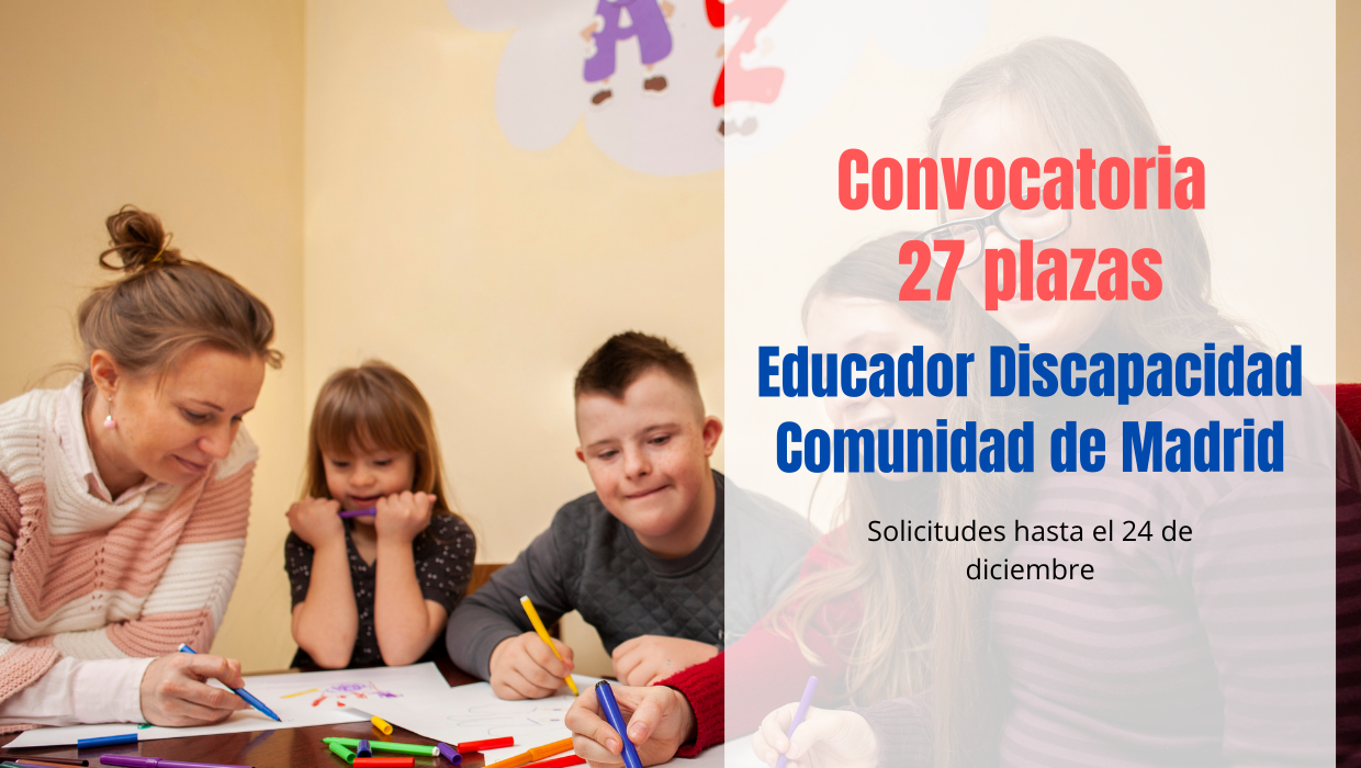 Convocatoria Educador Discapacidad Intelectual Ingreso Libre Convocatoria Educador Discapacidad Intelectual Ingreso Libre