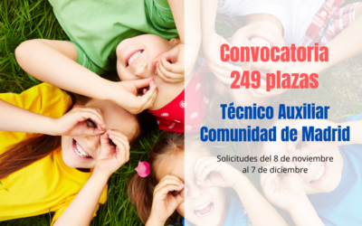 Convocatoria 249 plazas Técnico Auxiliar Comunidad de Madrid Estabilización