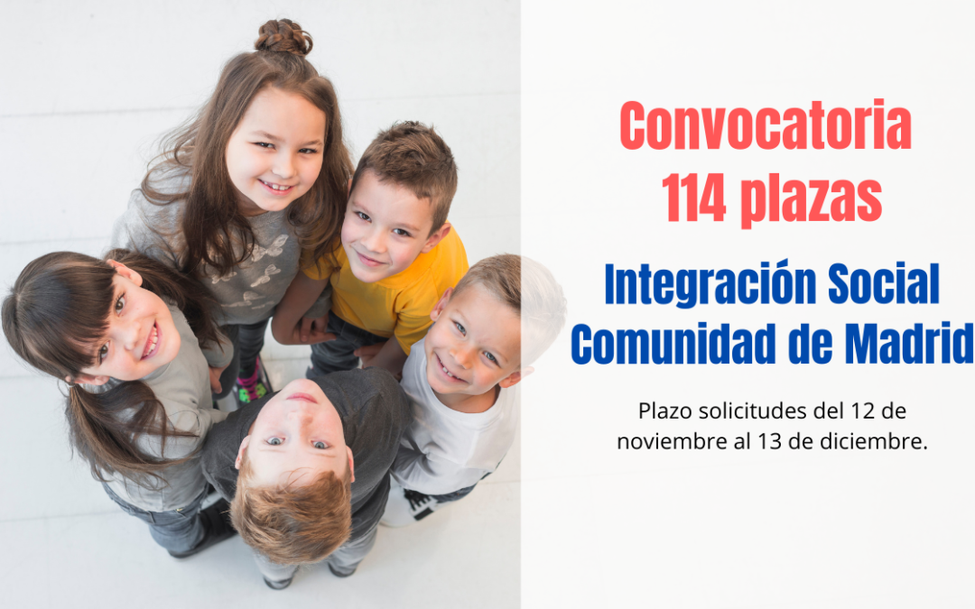 Convocatoria Técnico Especialista en Integración social CAM