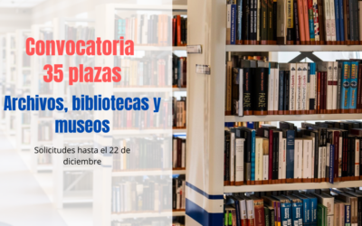 Convocatoria Técnicos Auxiliares de Archivos, Bibliotecas y Museos Comunidad de Madrid Estabilización