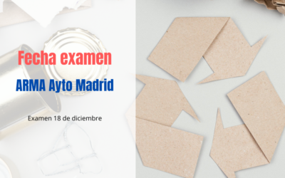 Publicada fecha examen Agente Residuos Medioambientales (ARMA) Ayuntamiento de Madrid