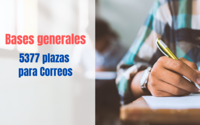 Bases de la convocatoria de Correos para 5377 plazas.