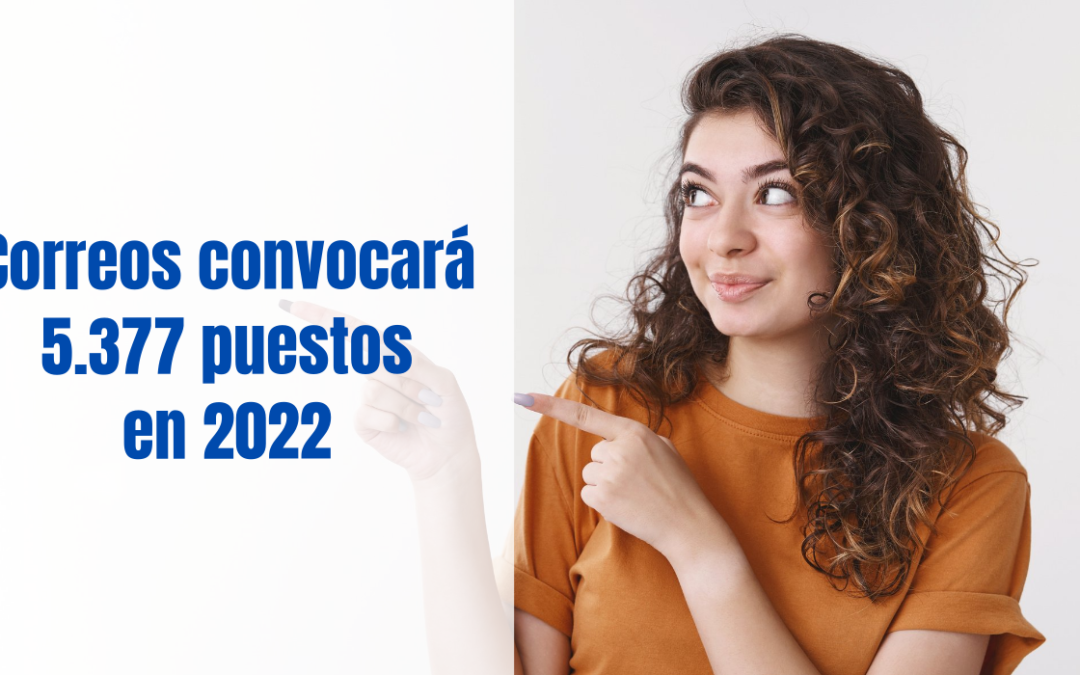 Correos: 5.377 plazas para 2022