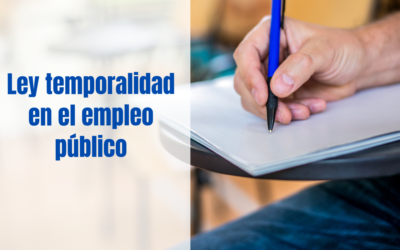 Ley de la temporalidad en el empleo público