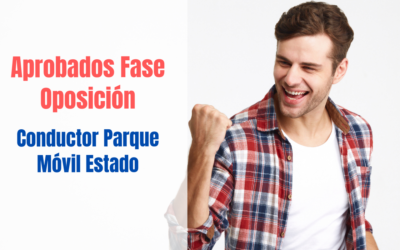 Aprobados fase oposición Parque Móvil del Estado