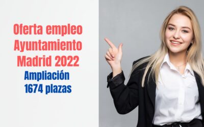 Aprobadas 1.674 plazas más en la OEP del Ayuntamiento de Madrid