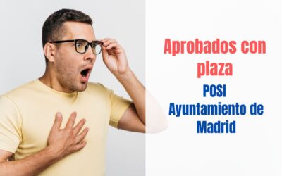 Listados aprobados con plaza POSI Ayuntamiento de Madrid