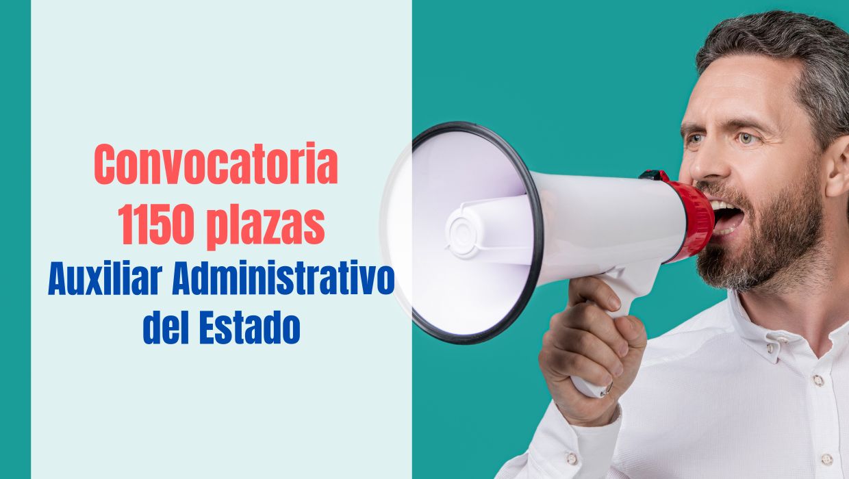 Convocatoria Auxiliar Administrativo del Estado oposicion auxiliar AGE
