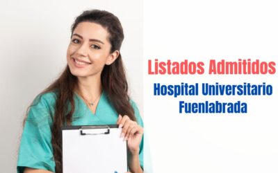 Listados admitidos Hospital Fuenlabrada 2023