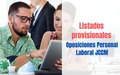 Listados provisionales oposiciones Personal Laboral Junta de Comunidades de Castilla la Mancha
