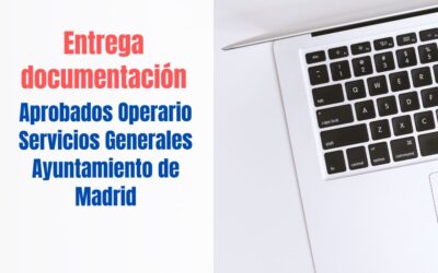 Presentación documentación Oposición Operario Ayuntamiento Madrid