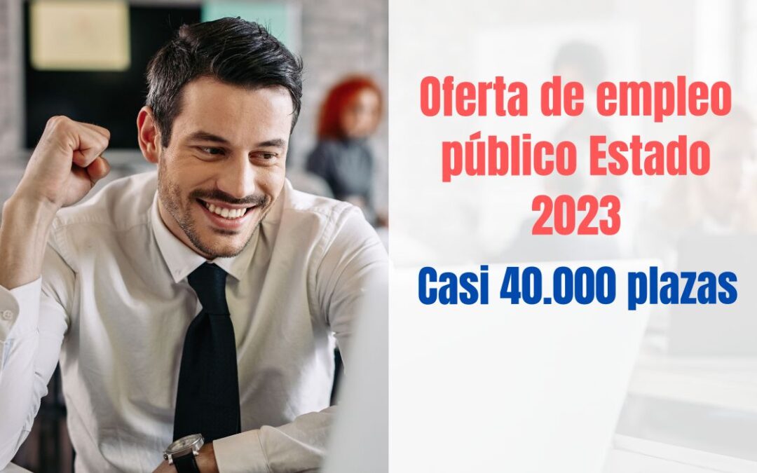 Oferta empleo público Estado 2023