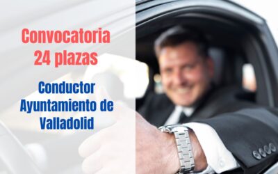Convocatoria 24 plazas Conductor Ayuntamiento de Valladolid
