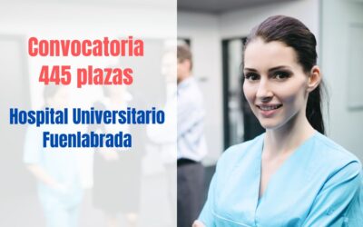 Convocatoria 445 plazas para el Hospital Universitario de Fuenlabrada