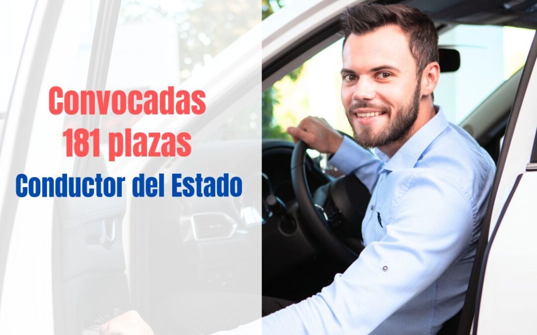 Convocatorias para Conductor del Estado 2024
