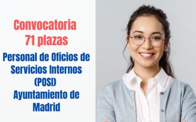 Convocatoria 71 plazas POSI Ayuntamiento de Madrid