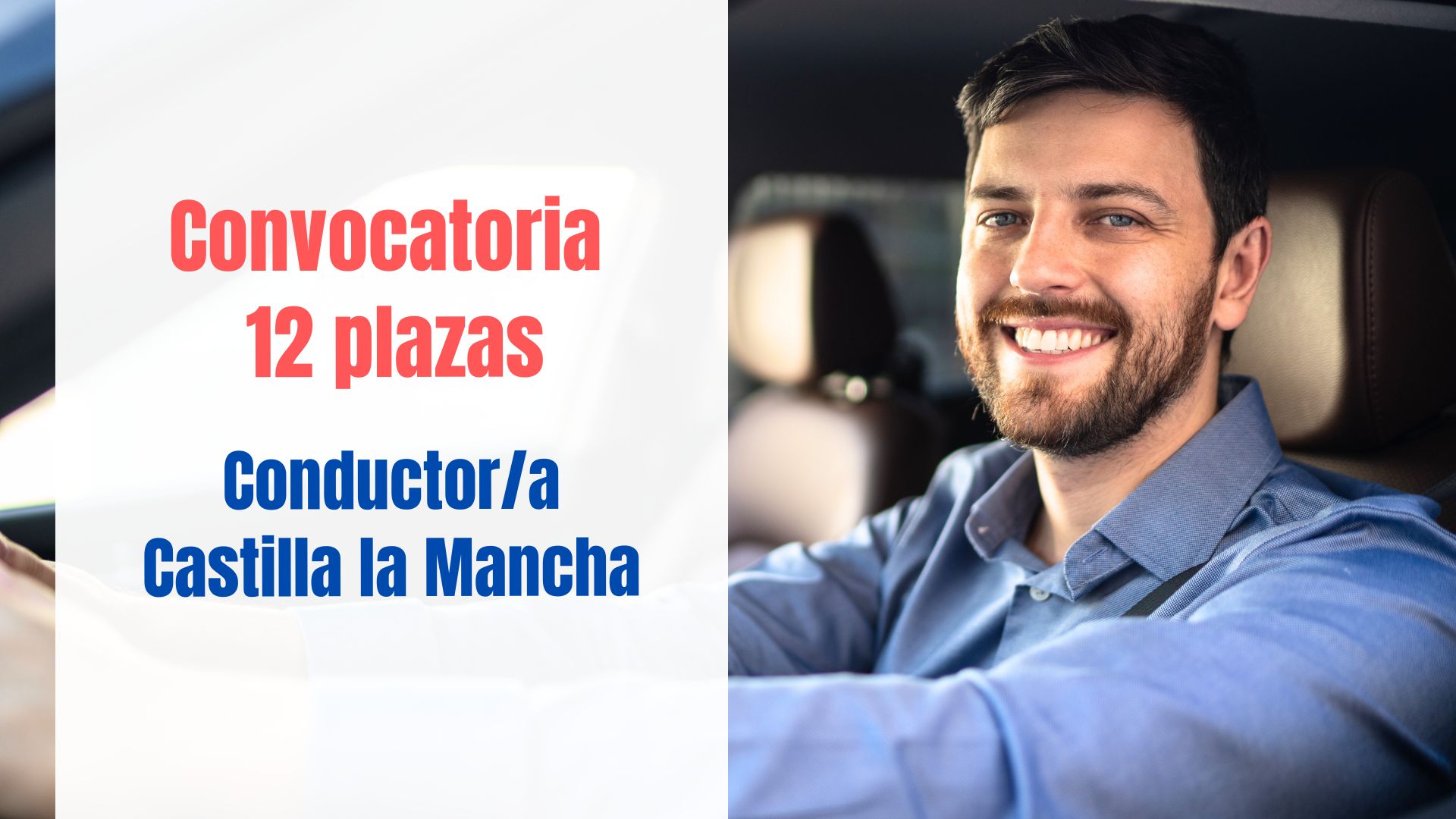 Convocatoria Plazas Conductor Jccm