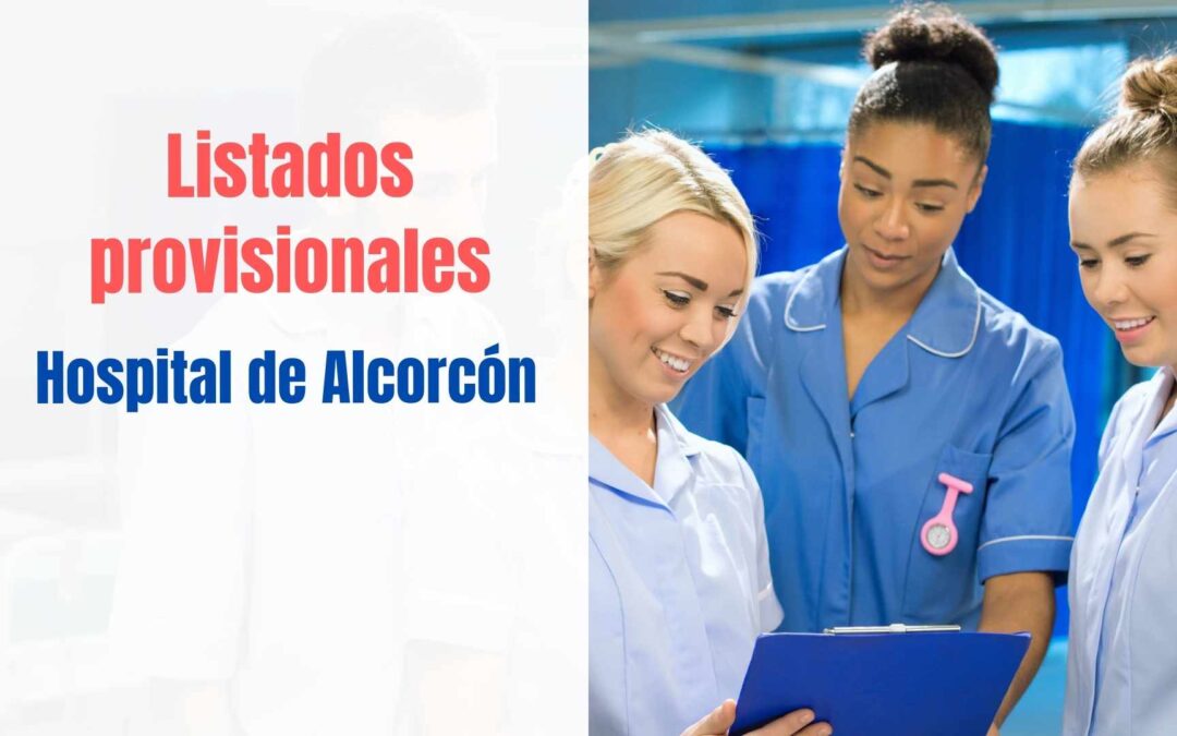 Listados provisionales Hospital Alcorcón 2024
