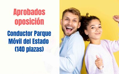 Aprobados oposición Parque Móvil del Estado