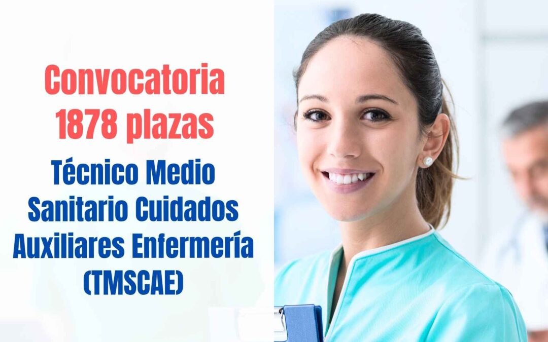 Convocatoria 1878 plazas para TMSCAE del SERMAS