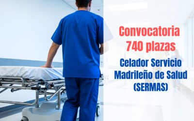 Convocadas 740 plazas para Celador del SERMAS
