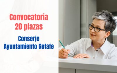 Convocatoria 20 plazas Conserje Ayuntamiento de Getafe
