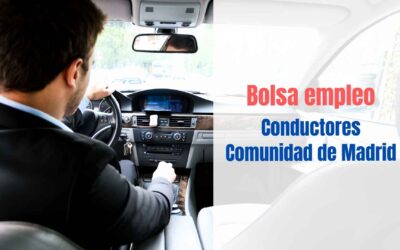 bolsa empleo Conductores EStabilizacion Comunidad de Madrid