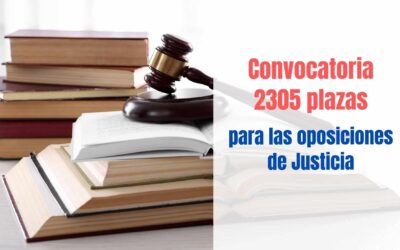 Convocadas 2305 plazas para Justicia