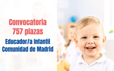 ampliacion plazas educador infantil comunidad madrid 2026