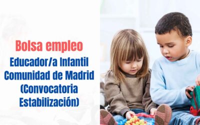 bolsa educador infantil convocatoria estabilización
