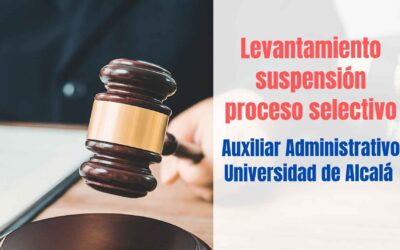 nuevo plazo solicitudes auxiliar uah