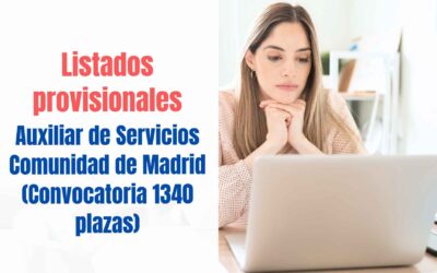 provisionales oposicion auxiliar de servicios madrid