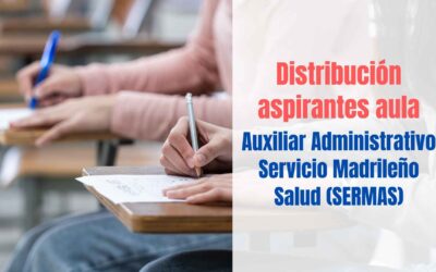 aulas examen Auxiliar SERMAS 2026