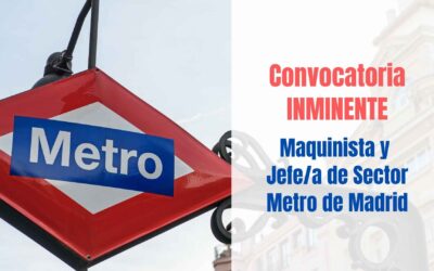 convocatoria maquinista metro 2026