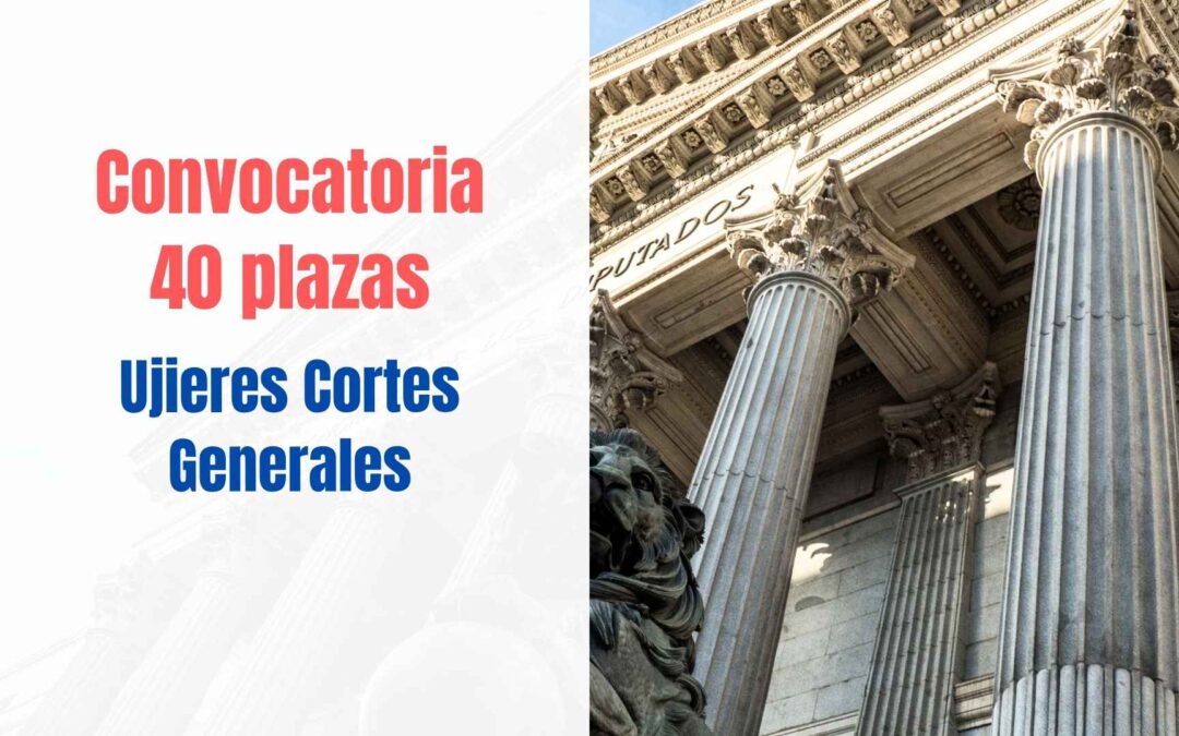 Convocatoria Ujieres Cortes Generales 2026