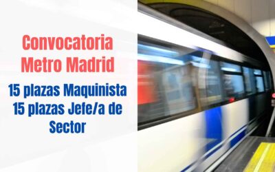 empleo metro de madrid